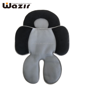 Coussin de poussette noir Jeebaby pour bébé, protection de la tête et du cou, tissu polyester, support pour siège <span class=keywords><strong>auto</strong></span> enfant - Product Image 1