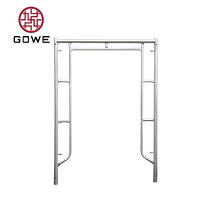 Thiết kế công nghiệp mạ kẽm h-khung thép nặng giai đoạn nhanh giàn giáo cho ứng dụng khách sạn - Product Image 1