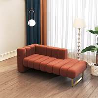Fauteuil de salon en velours, chaise longue de style concubine, canapé paresseux, lit de style concubine