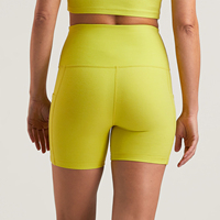Fitness Active Noir Poches Haute Fitness Stretch Femme Taille Haute Maternité Taille Haute Femmes Shorts De Course