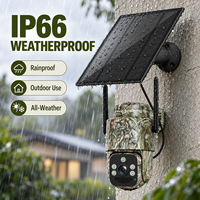 Outdoor açık 4MP kablosuz güneş 4G yönlendirici Wi-Fi kamera kiti IP66 su geçirmez 200m istikrarlı ağ güneş güvenlik kamera sistemi