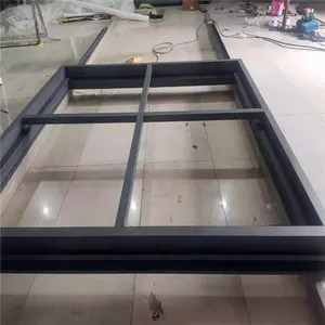 Fabricante de China 2400*2400 paneles de vidrio de ventana de techo eléctrico personalizado Atrium techo tragaluz con precio bajo