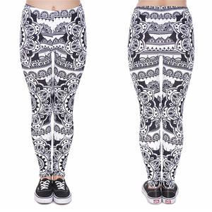 Leggings Deportivos para Mujer, Estampado Mandala, Súper Suaves, 92% Poliéster, 8% Elastano, Venta Directa de Fábrica - Product Image 5