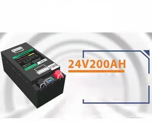 Lifepo4-sistema de almacenamiento de energía de emergencia, batería de iones de litio de 12V, 24V, 100Ah, 150Ah, 200Ah, 400Ah
