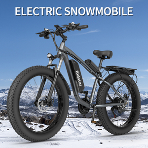 Bicicleta de Montaña Ridstar de 26 Pulgadas, 1000W, 48V, 15AH, Neumáticos Anchos, Bicicleta Híbrida para Adultos, Bicicleta Eléctrica E26 - Product Image 3