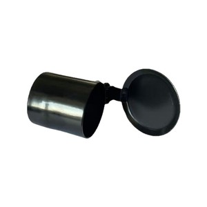 Embout d'échappement universel en acier, finition lisse, capuchon anti-pluie noir pour la protection des tuyaux d'échappement des générateurs diesel - Product Image 4