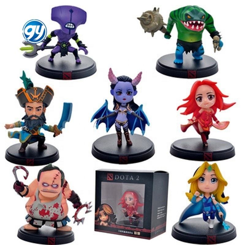 Dota 2 Figures - High Quality PVC Action Toys - 8-10cm