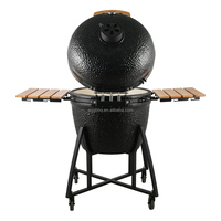 SEB KAMADO Kamado Smoker Grill Céramique 26 Pouces Robuste Barbecue Extérieur au Charbon de Bois Vente en Gros Commerciale