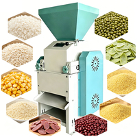 Machine à aplatir les céréales agricoles de 450 kg/h, élévateur spiralé en acier inoxydable 304 pour la production de flocons de blé et de riz