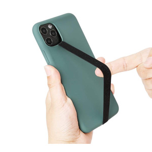Sangle de téléphone à utiliser d'une seule main, sangle arrière élastique pour téléphone, sangle anti-perte pour téléphone - Product Image 2