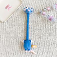 Nouveau jouet en peluche amusant à long cou, pendentif de sac à dos animal abstrait, accessoires amusants, jouets en peluche émotionnels
