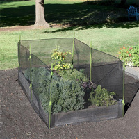 Tree Guard Filet renforcé en plastique noir Protection des plantes de jardin Barrière Clôture contre les lapins Filet à mâcher
