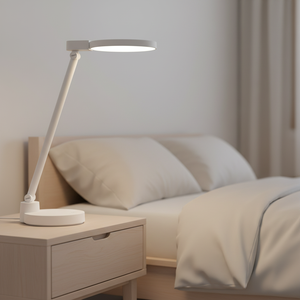 Lampe de bureau pliable à LED avec variateur d'intensité sans paliers à commande tactile, 3 couleurs de lumière et minuterie d'arrêt automatique - Product Image 1