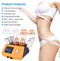 Máquina de Masaje de Senos con Terapia Magnética para Moldear el Cuerpo, Desintoxicación Linfática, Dispositivo de Belleza para Uso Doméstico