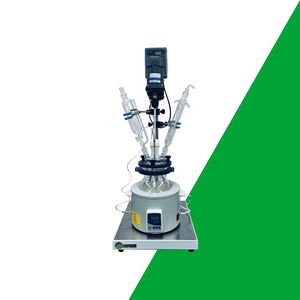 Récipient en verre durable de réaction de micro réacteur de mélange du laboratoire 2L pour la synthèse chimique et la recherche expérimentale - Product Image 1