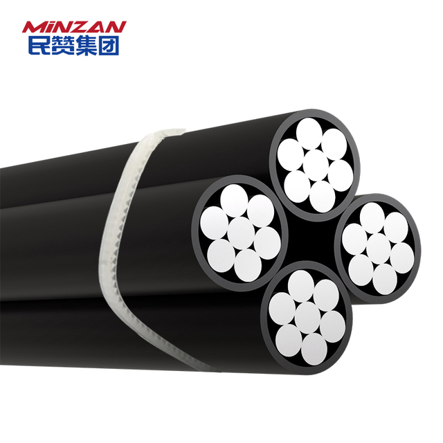 MiNZAN 6.35/11kV AL/XLPE/HDPE Non Screened ABC Aerial Bundled Cables to AS/NZS 3599.1