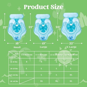 Baby Pool <b>Float</b> with Detachable Canopy, Elephant Pattern Infant Baby Swim <b>Floats</b>, Sun Protection Baby Infant Water Swimming Floa - Product Image 6