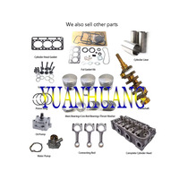 Kit de reconstruction de révision de moteur Jeu de joints de roulement de piston de chemise de cylindre pour pièces de rechange de moteur Doosan Daewoo D24 D34