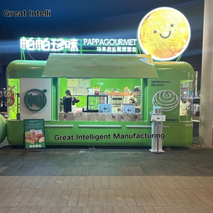 Camion de remorque alimentaire entièrement équipé personnalisable Kiosque à thé à bulles Bar à café Chariot de vente Boulangerie Camion de fête BBQ Snack-en vente! - Product Image 1