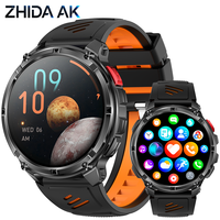 Montre connectée de sport intelligente HT33 avec boussole, batterie grande capacité 1100 mAh, appels Bluetooth, suivi de santé en extérieur, compatible Android ou iOS, OEM/ODM