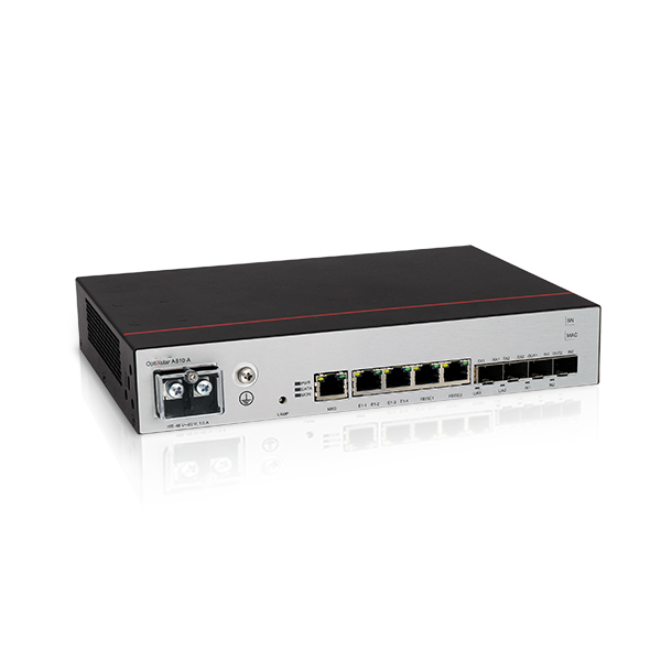 HW OptiXstar A810 A Optical Transport Network (OTN) CPE, supporting 2.5 Gbit/s E1, FE/GE interfaces.