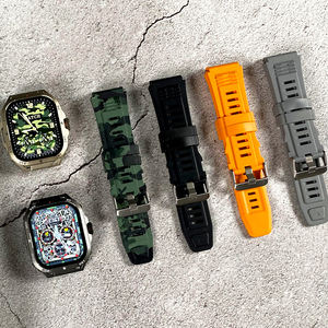 Смарт-часы Kalobee GW20 2025 года с экраном <span class=keywords><strong>2</strong></span>,01 дюйма, <span class=keywords><strong>2</strong></span> ремешками, GPS, водонепроницаемостью IP67, беспроводной зарядкой, поддержкой нескольких языков и спортивными режимами - Product Image 2