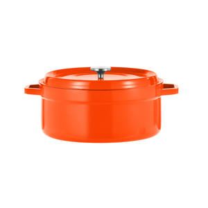 หม้อเคลือบสแตนเลส 304 ขนาด 30 ซม./10 ลิตร ยี่ห้อ Liyunda พร้อมขาตั้ง ฝาปิดแบบตั้งได้  ไม่ติดกระทะ  มีหูจับสองข้าง  มีหลาย<span class=keywords><strong>สี</strong></span>ให้เลือก - Product Image 5