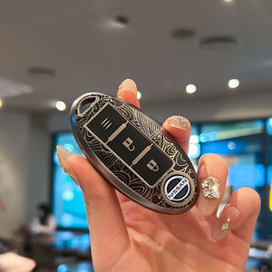 <span class=keywords><strong>Cover</strong></span> per Chiave Auto Nissan Personalizzabile in TPU con Design Staccabile, Leggero e Resistente ai Graffi, Alta Qualità - Product Image 3