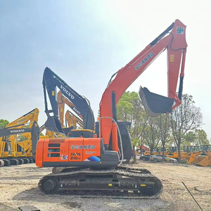 เครื่องขุด HITACHI 21Ton ZX210-LC ใช้ระยะเวลาการทำงานต่ำ - Product Image 1