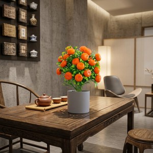 Mini Planta Artificial Realista en Maceta, Bonsái Simulado para Decoración <span class=keywords><strong>de</strong></span> Interiores, Hogar, Oficina, Escritorio, Adorno <span class=keywords><strong>de</strong></span> Estilo Nórdico - Product Image 2
