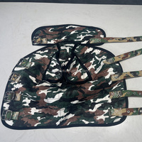 Gilet de protection camouflage personnalisé pour chien, idéal pour l'entraînement sur le terrain, la randonnée, le camping, la sécurité des animaux de compagnie, équipement tactique de survie OEM ODM
