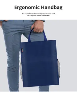 Cartella Portadocumenti A4 con Patta, Borsa Porta Documenti Elegante e Semplice per Studio e Ufficio - Product Image 2