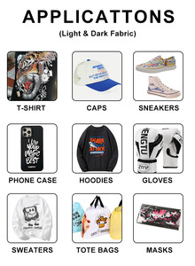 A3 A4 Dtf Pet <strong>Heat</strong> <strong>Transfer</strong> Film Paper Dtf Printer Film Sheets Double Sided Print A3 A4 Dtf Film for I3200 Xp600 L1800 Printer - Product Image 5