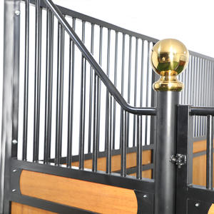 घोड़े की स्टेबल्स और घोड़ों के लिए पोर्टेबल नई स्थिति घोड़े स्थिर मैट रबर धातु पैनल - Product Image 4