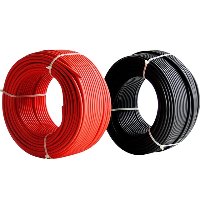 Pv1-f Pv 1*6.0mm2 Pv Cable Solar 6mm Solar Dc Cables