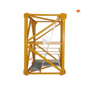 Section de mât des pièces de rechange 290HC de section de grue à tour de <span class=keywords><strong>Liebherr</strong></span> avec l'échelle. - Product Image 3