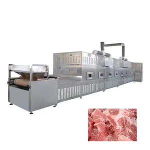 Milieubescherming En Energiebesparende Magnetron Ontdooien Verwerking Apparatuur Voor Varkensvlees Producten