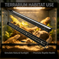 Barre lumineuse LED UVA UVB à haute stabilité pour reptiles, pour utilisation dans les élevages de reptiles commerciaux