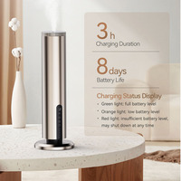 Diffuseur de parfum automatique de table SCENTA en gros avec Bluetooth, diffuseur d'huiles essentielles intelligent rechargeable à piles pour la maison