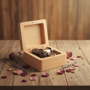 <span class=keywords><strong>Caja</strong></span> <span class=keywords><strong>de</strong></span> Música <span class=keywords><strong>de</strong></span> Madera <span class=keywords><strong>de</strong></span> Haya Sólida Personalizada Yiyu, <span class=keywords><strong>la</strong></span> Más Vendida, Pulida a Mano, Cuadrada, 8 Tonos, 30s <span class=keywords><strong>de</strong></span> Duración <span class=keywords><strong>de</strong></span> Sonido, para Cumpleaños y San Valentín - Product Image 6