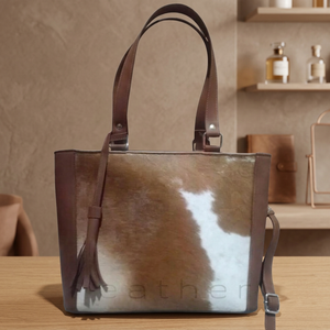 Pochette personnalisée en cuir véritable avec fermeture éclair, sacs à main légers grande capacité, imperméables, écologiques, style vintage à rayures pour filles - Product Image 3