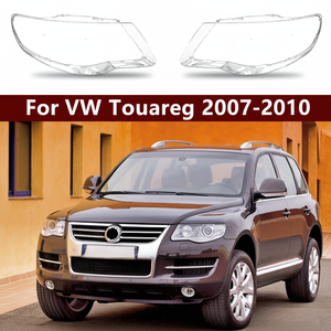 Couvre-phare pour VW <span class=keywords><strong>Touareg</strong></span> 2007 <span class=keywords><strong>2008</strong></span> 2009 2010, couvre-phare avant de voiture, abat-jour transparent - Product Image 1