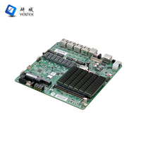 Carte mère industrielle sans ventilateur Intel Celeron J4125 Mini ITX 4 Intel I225V 2.5G LAN 1 VGA 6 USB 1 COM DDR4 8 Go