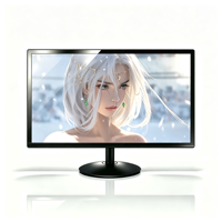 Moniteur LED KAIWO de remplacement, 21,5 pouces, 1080p, panneau TFT TN, 60 Hz, noir / VGA, montage VESA 75x75 mm, série professionnelle