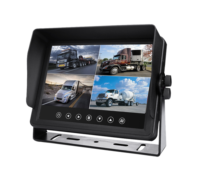 ISO Factory 10.1 pouces IP69K étanche moniteur de voiture 4 canaux moniteur d'entrée vidéo AHD écran Bus camion moniteur