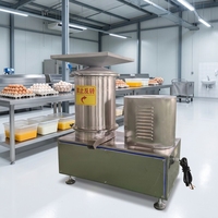 Machine industrielle de traitement des œufs, électrique, à moteur, pour la séparation de la coquille liquide des œufs frais et le cassage de la coquille, qualité alimentaire