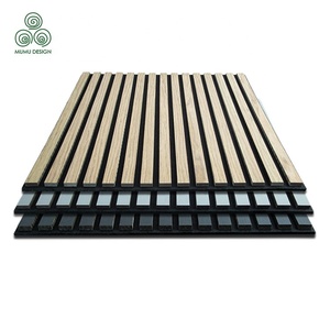 MUMU-Panel acústico de madera para techo, accesorio de pared de acupunel Akupanel, económica y práctica, a prueba de sonido - Product Image 1