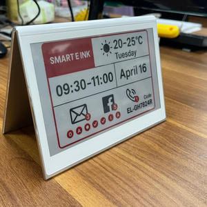 Double-<b>Sided</b> 3 Color Screen Electronic <b>Table</b> Sign Conference System Conference E Ink Display Nameplate Electronic E-Ink Display - Product Image 1