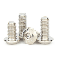 Boulons de Machine en acier au carbone OEM C1035 C1045 SCM435 nickelé à six pans creux ISO7380