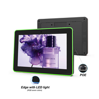 Tablet Android POE 10.1 Inci RJ45 dengan Layar Sentuh untuk Pemasangan di Dinding, PC untuk Sistem Pemesanan Ruang Konferensi dan Rumah Pintar